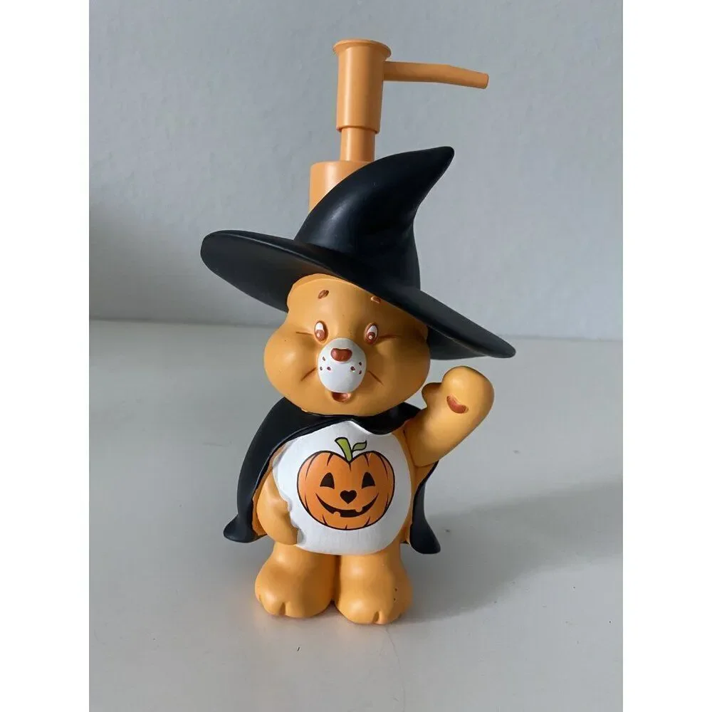 Care Bears Trick or Sweet Bear‎ Halloween Pumpkin Soap Lotion Dispenser Pump NEW